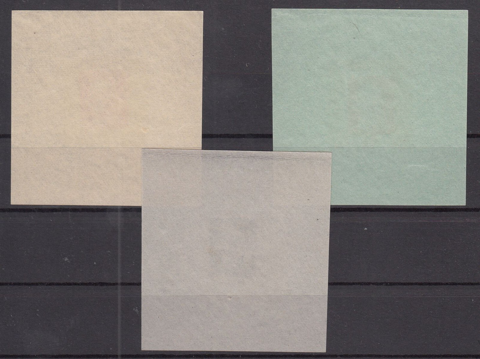 IY16778/ BOSNIA HERZEGOVINA – MI # 138 PUI – 140 PUI / 141 PUI UNUSED PROOFS