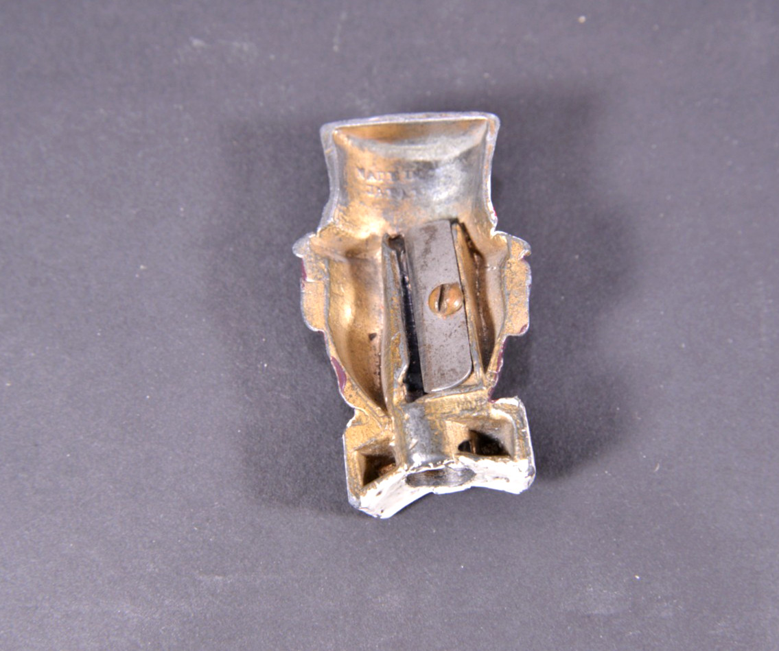 Vintage Black faced Pencil sharpener, Japan-----#389