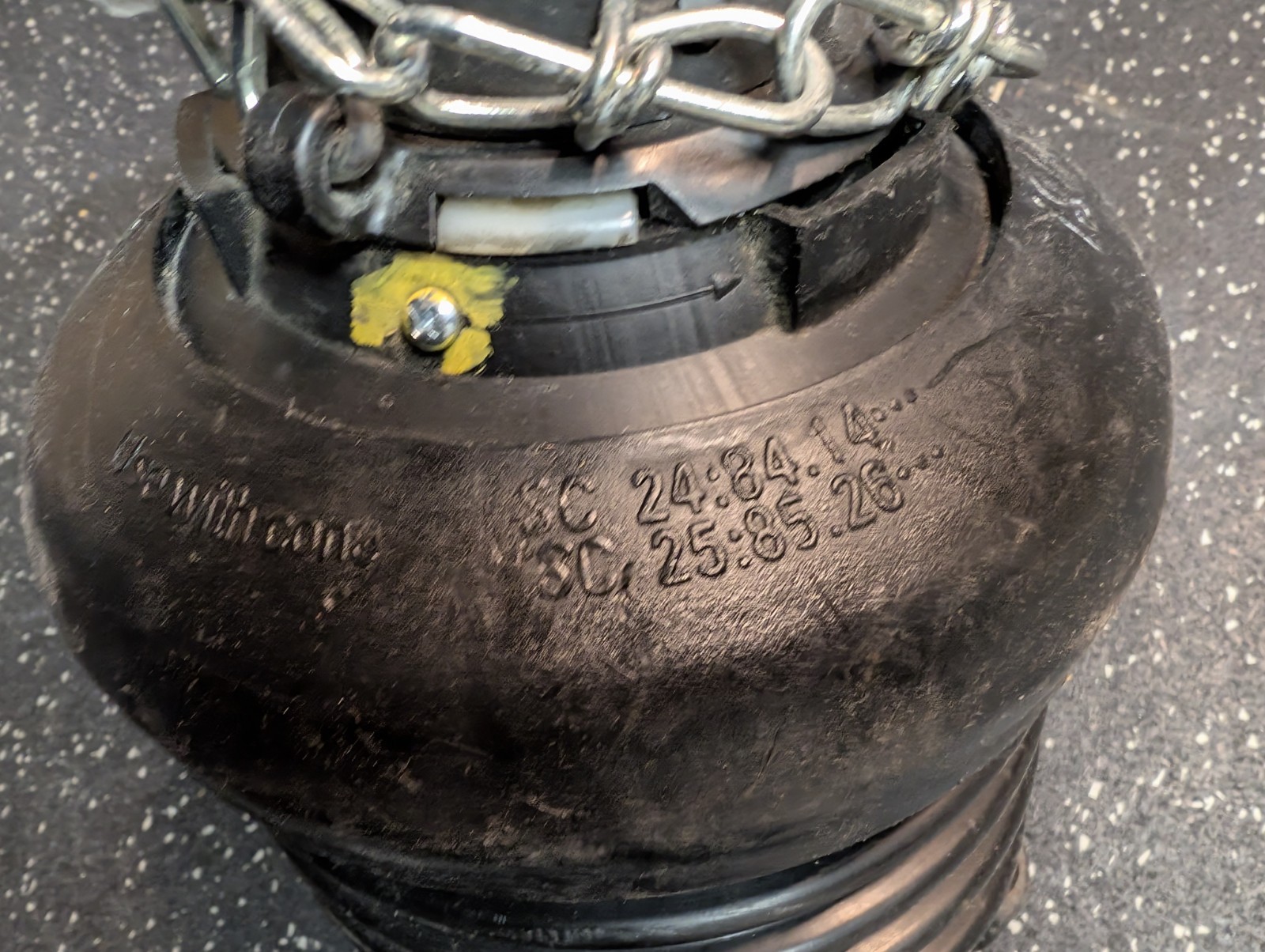 Walterscheid PTO Shaft Half 21-Spline 1-3/8" Star Profile 41.5" 36.18 Yoke OEM