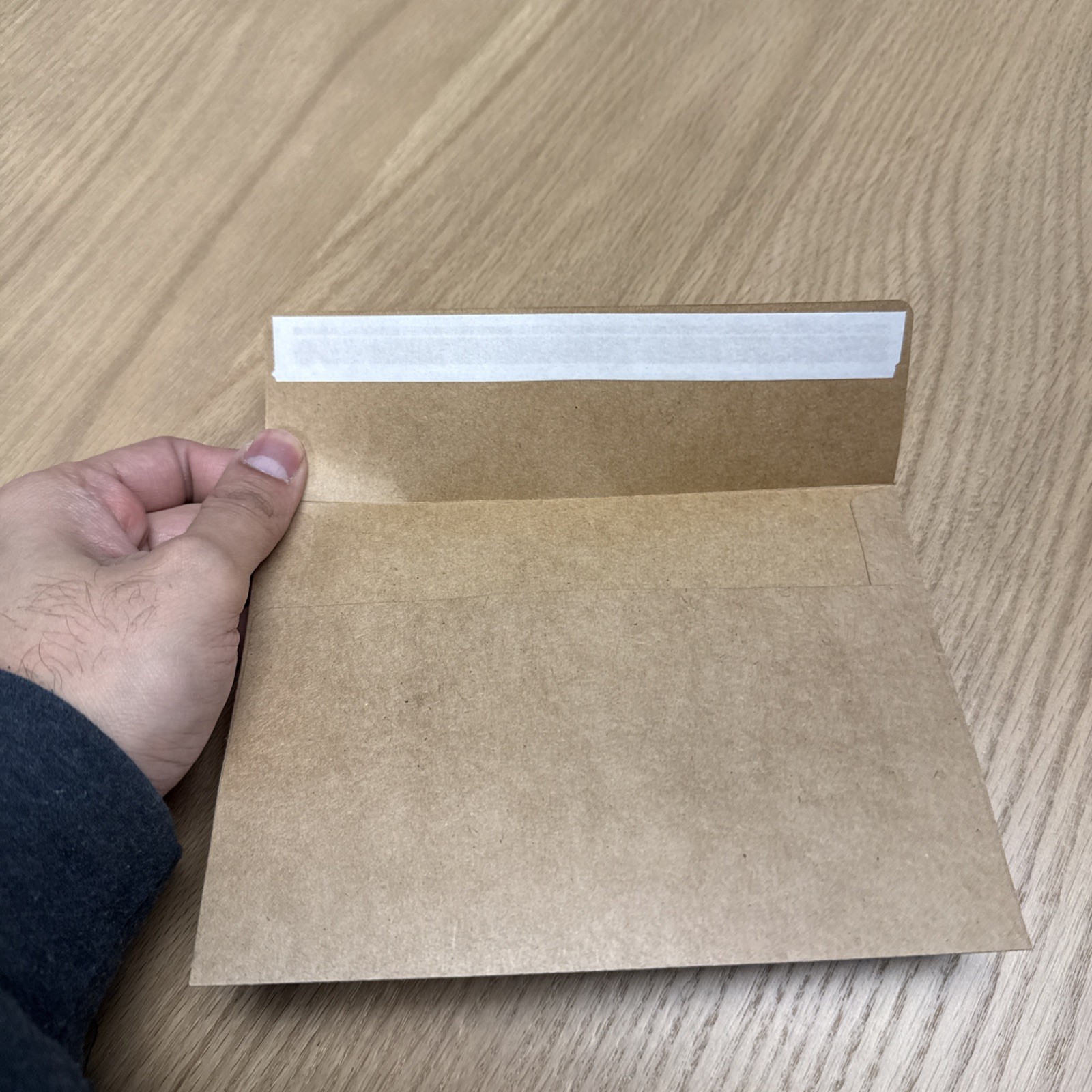 200 Kraft Invitation Envelopes 5x7 A7 for Wedding Cards 5.25"x7.25" Self Seal