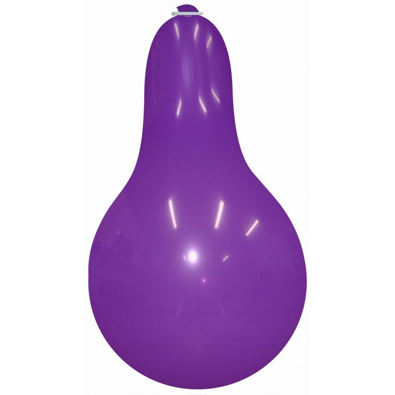 CATTEX 32" Long Neck Giant Latex Looner Balloon, Standard and Crystal Colors
