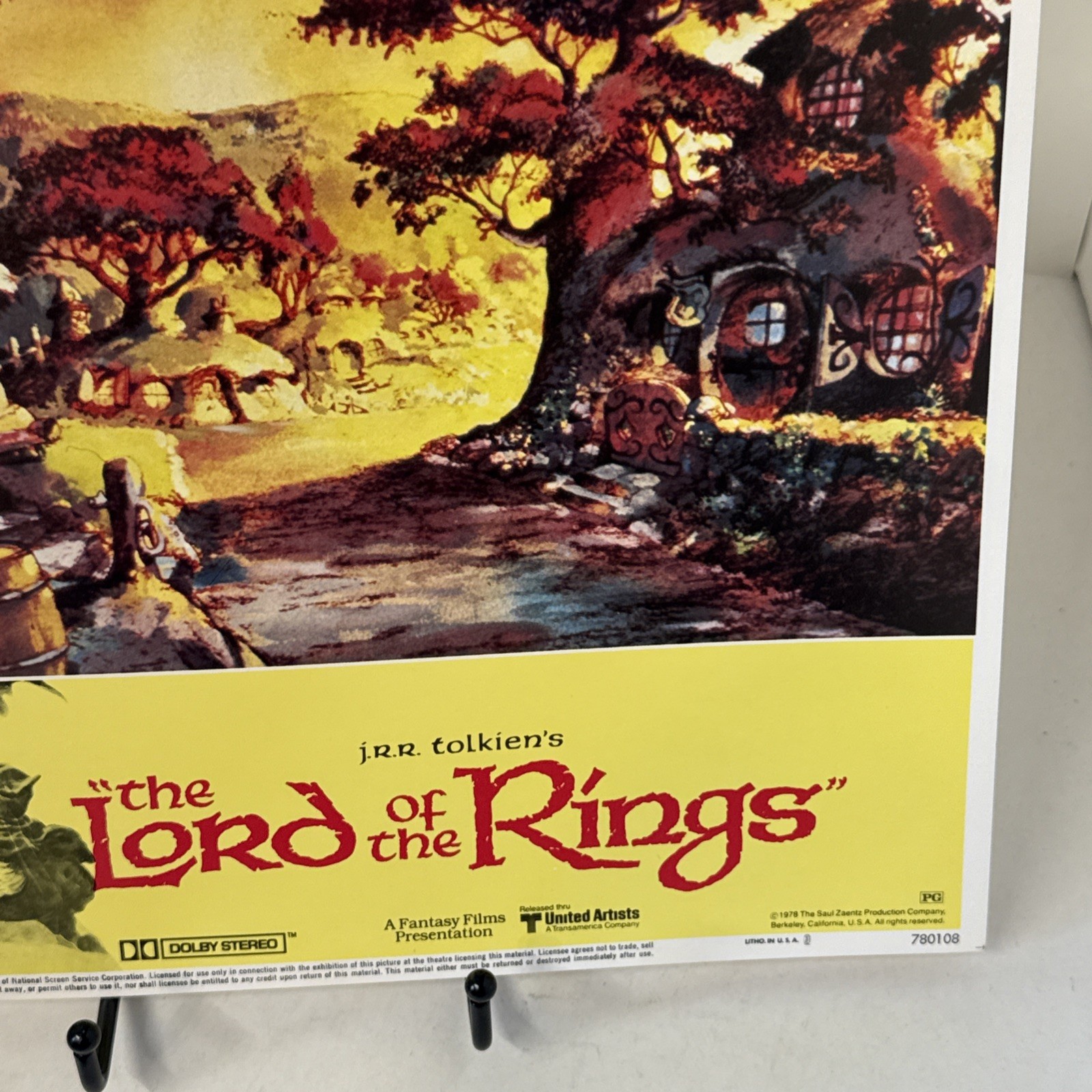 Original 1978 THE LORD OF THE RINGS Movie Lobby Cards -11x14- Set Of 3