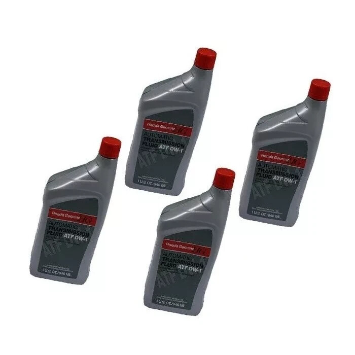 4 Quarts Genuine Sterling ATF DW-1 Automatic Transmission Oil Fluid For Honda