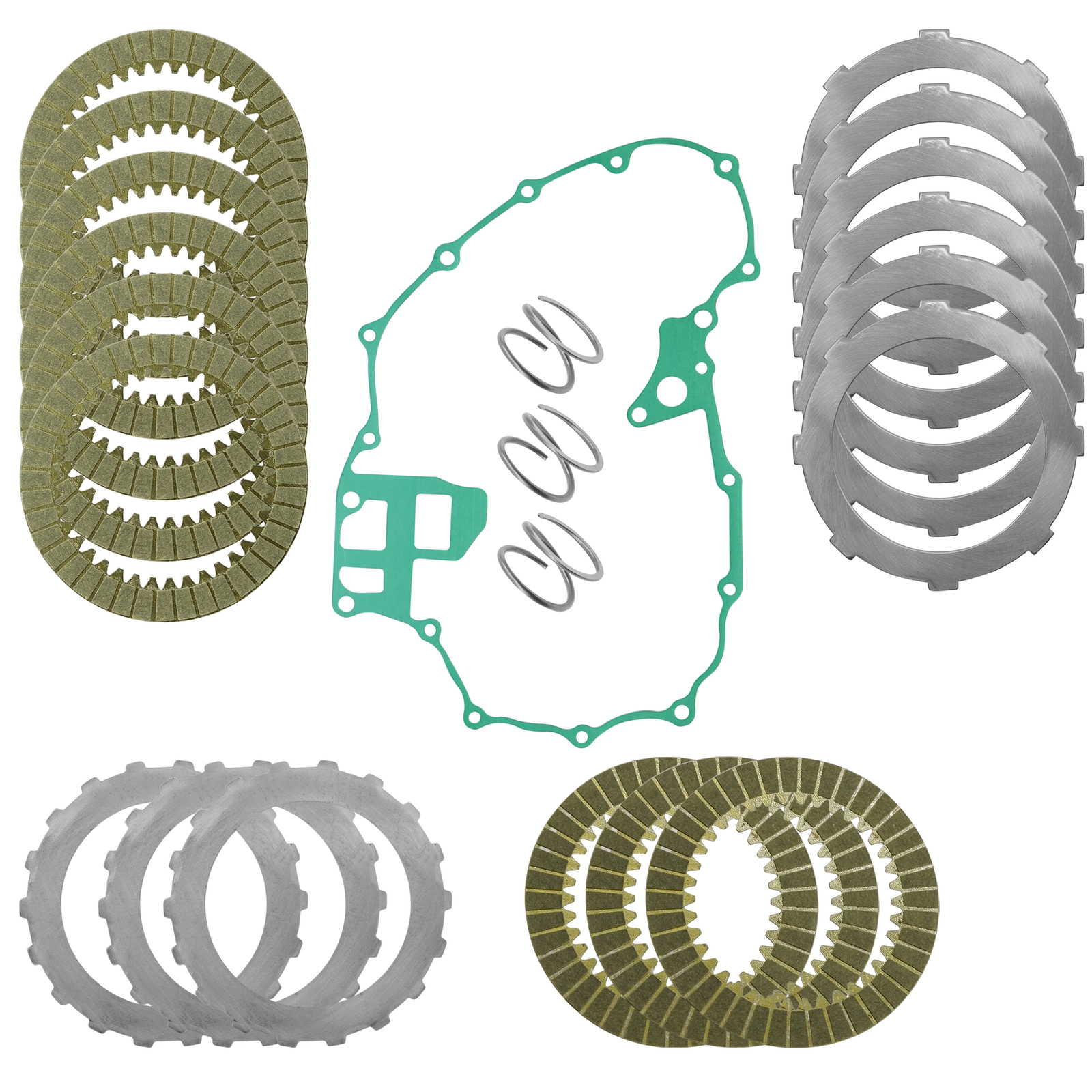 Clutch Friction Plates Kit for Honda Rincon 680 TRX680FA TRX680FGA 2008 - 2023