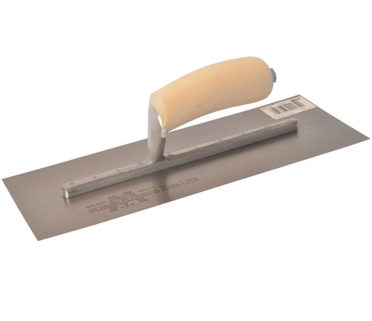 Marshalltown MXS13 Plasterer's Finishing Trowel Wooden Handle 13 x 5in