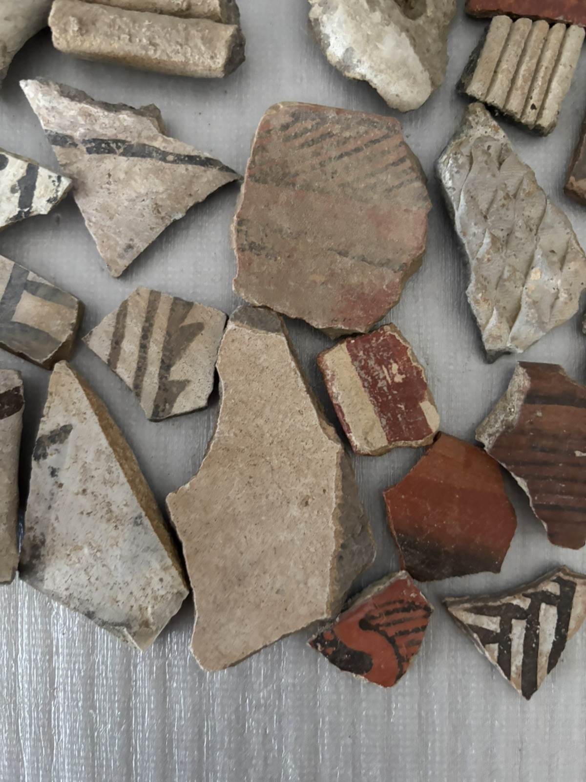 30+ Ancient Anasazi Native American Pottery Shards Arizona L10-C FREE SHIP
