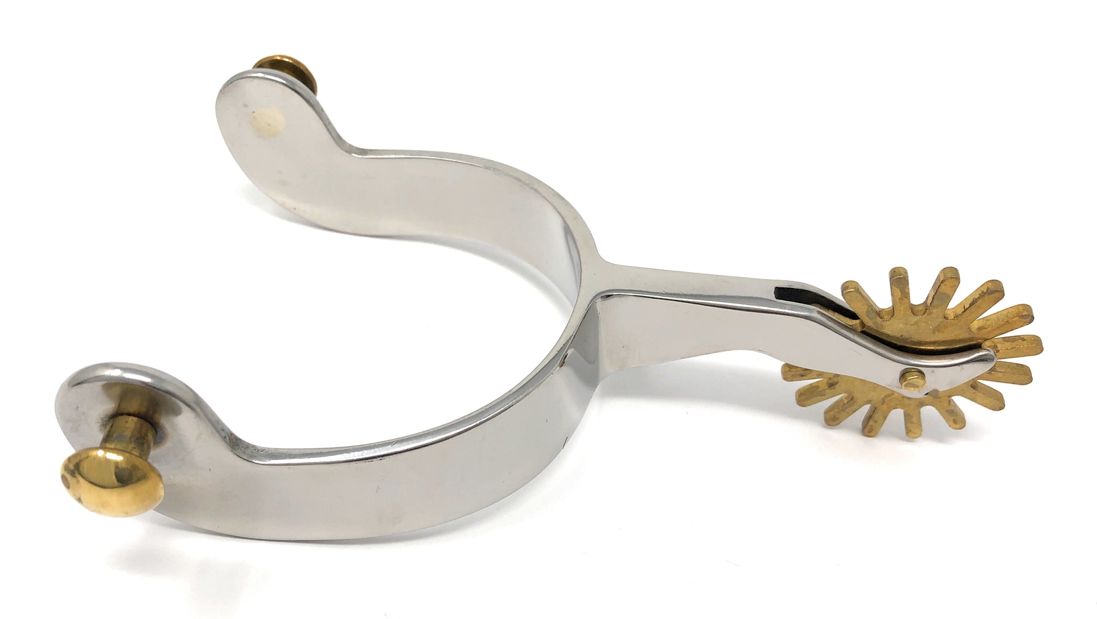 AJ Tack Mens Gal Leg Engraved Spurs