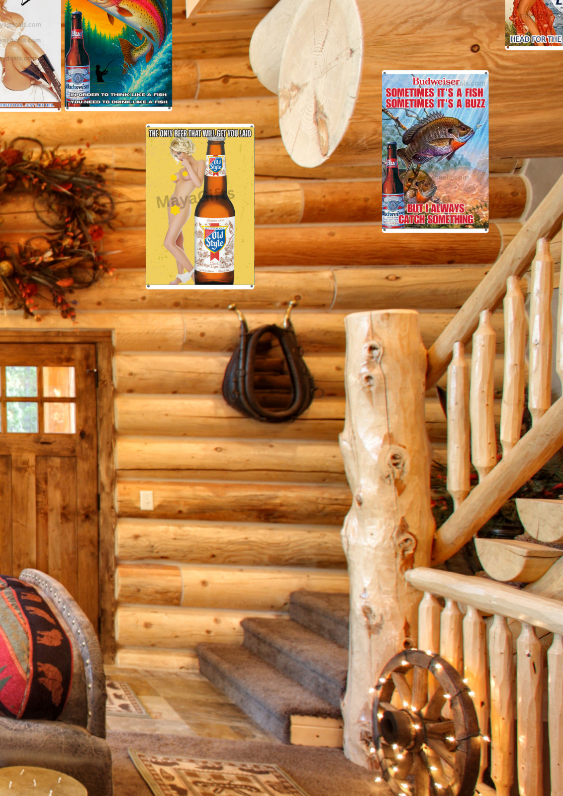 King Of Beers Sydney Sweeney Metal Poster Sign Bar Garage Wall Decor Read Des