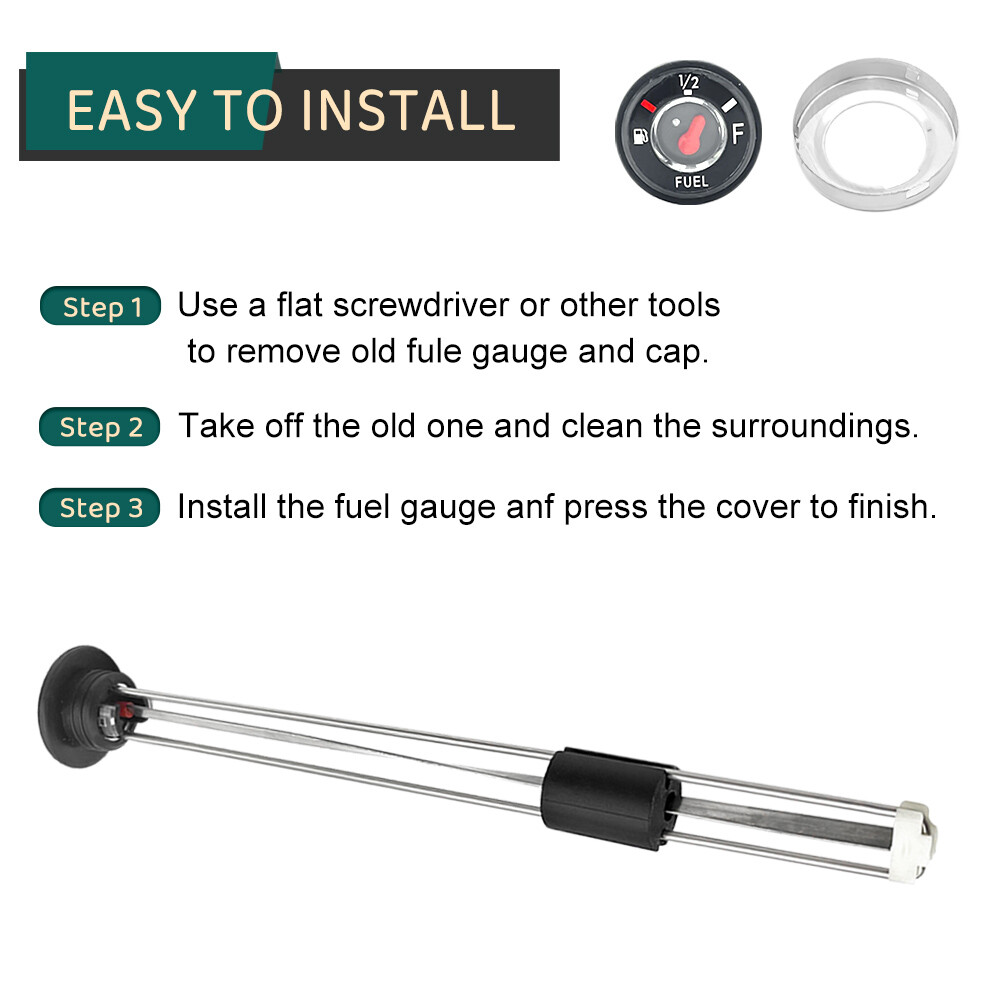 Fuel Gauge Meter for Kawasaki Prairie 360 KVF360 Mule 3010 4000 4010 KAF 620 950