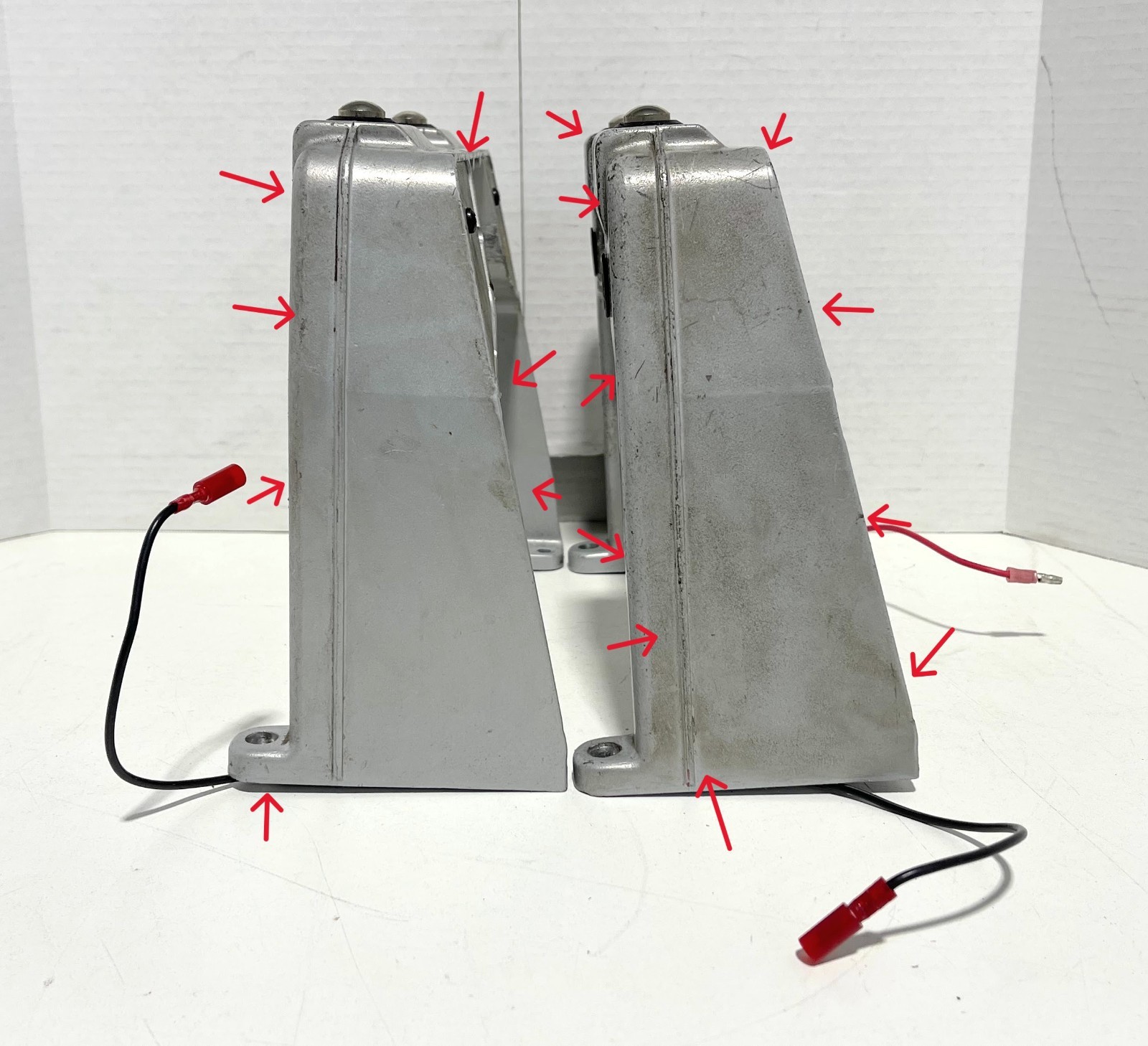 Hunter Engineering DSP 300 Vehicle Wheel Alignment Sensor Clamp/Targets Untested