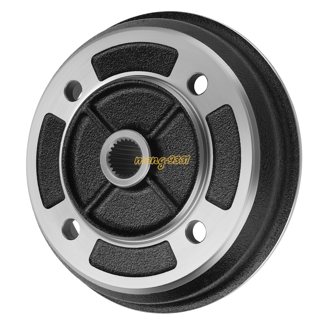 2 X Front Brake Drums for Kawasaki Mule 2010 2500 2510 1990 1993-2001 41038-1219