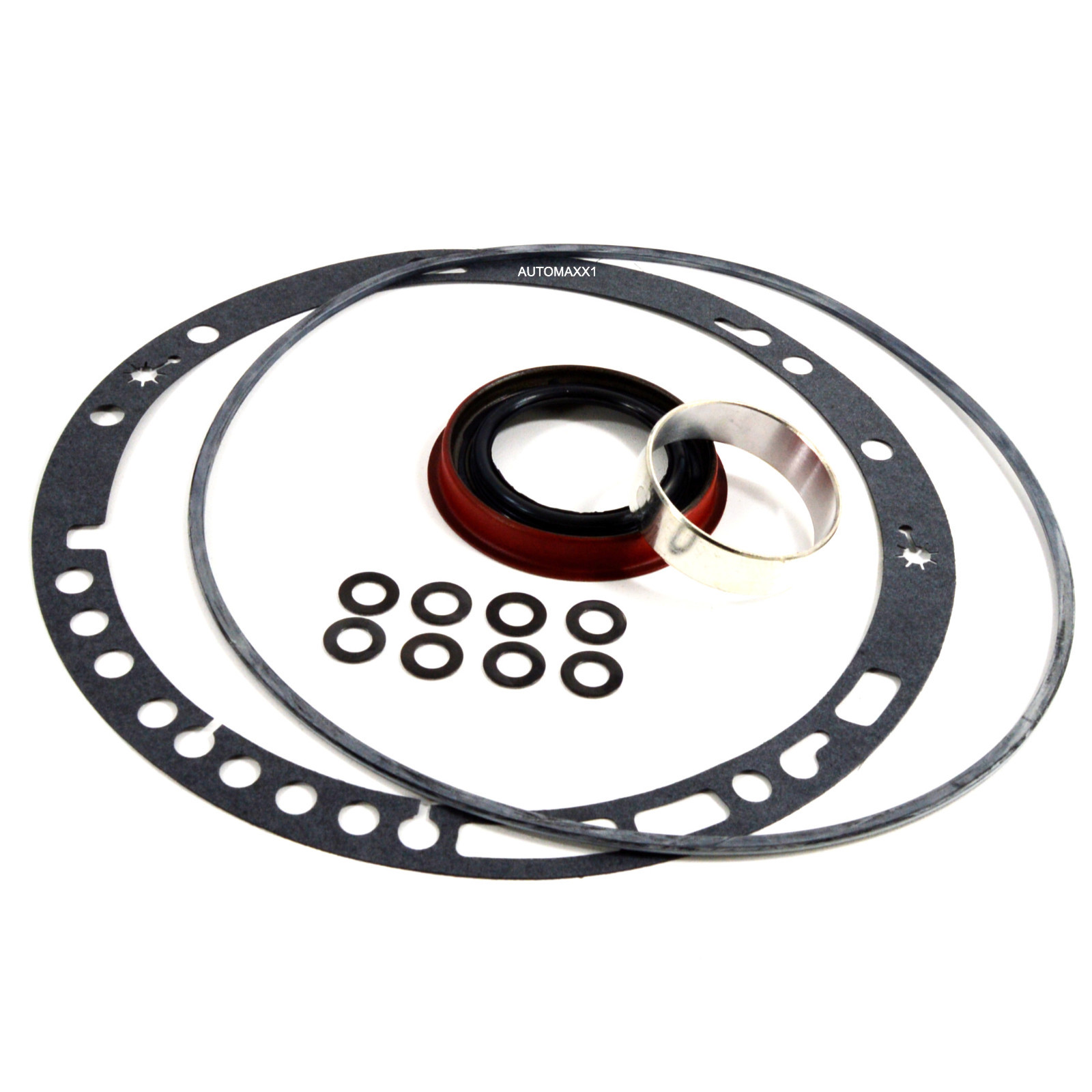 Turbo 350 TH350C Transmission Front Pump Seal Kit with Bushing 1969-1986