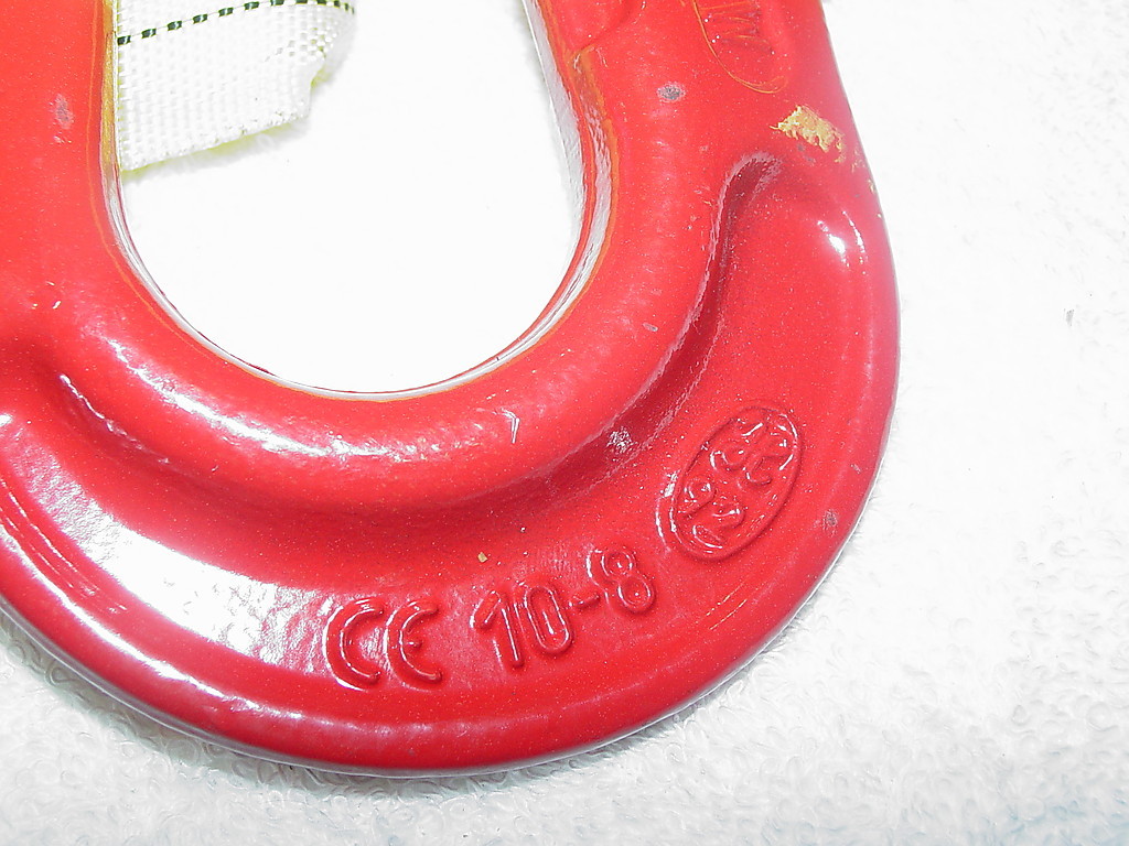 3 TON SLING/CHOKER WITH CARTEC CA10 3/8" EYE HOOK AND LATCH