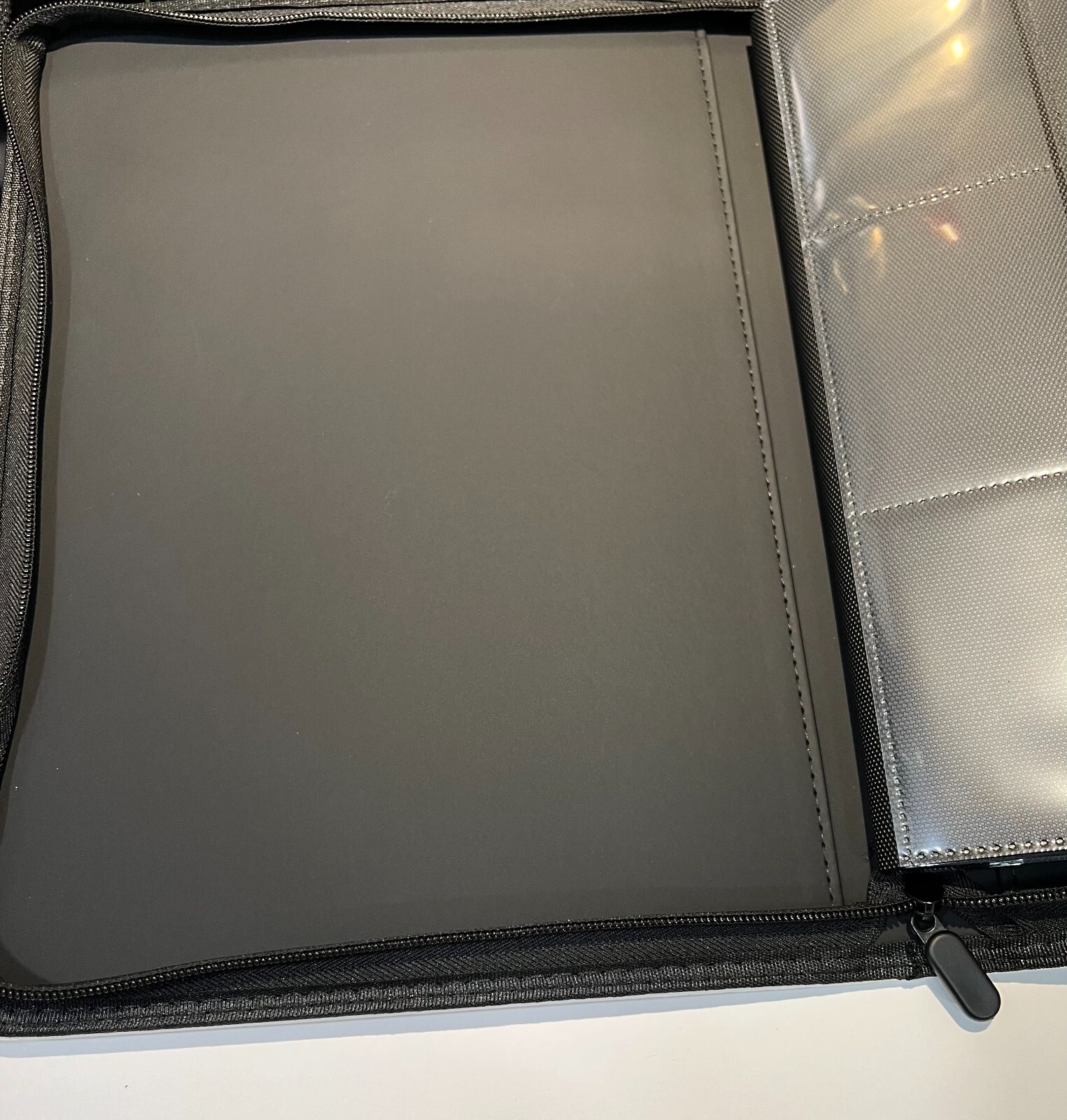 Pokemon Trading Card Binder with Zipper PU Leather 9 Pocket - 360 Card Capacity