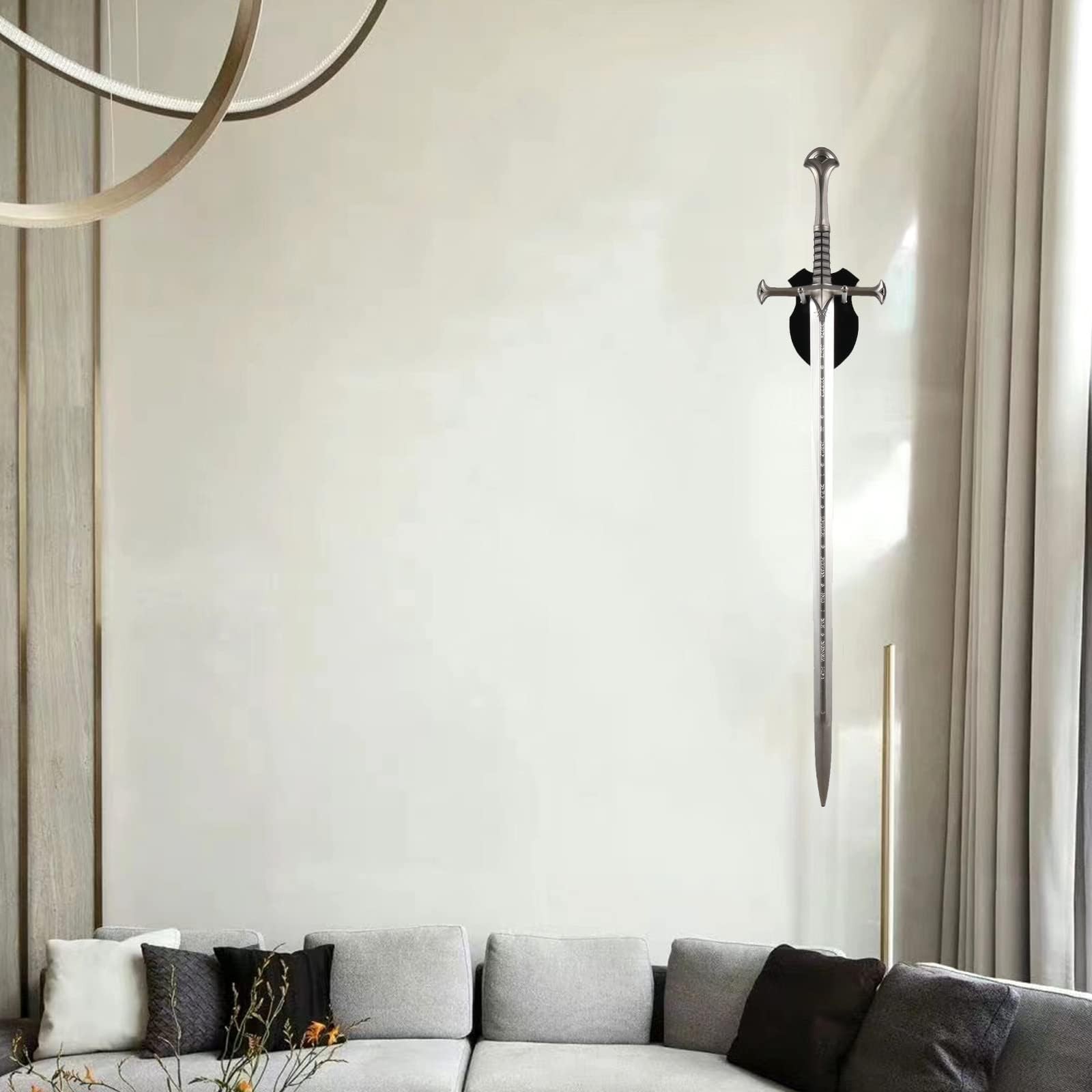 Sword wall mount sword stand wall hook display hanger wall mount for sword da...