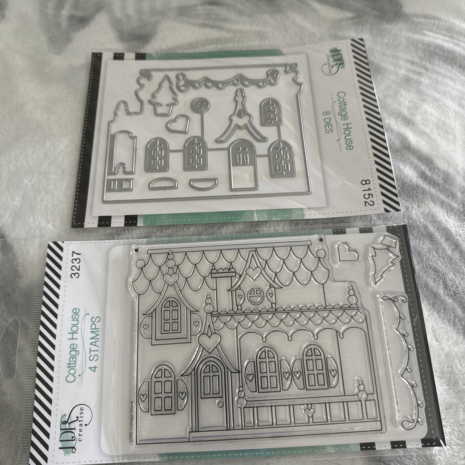 LDRS Creative Stamp & Die Set Holiday Cheer 723253 New LOT OF 5