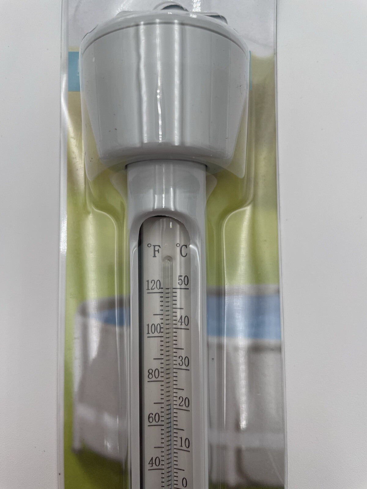 Pool Spa Thermometer Intex Floating Hot Tub White Fahrenheit & Celsius Lot Of 2