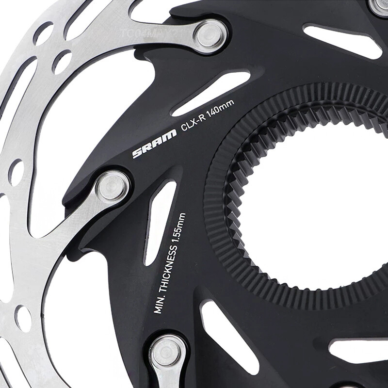 SRAM Red Centerline CLX-R Disc Brake Rotor 140/160mm Road Bike Design Centerlock