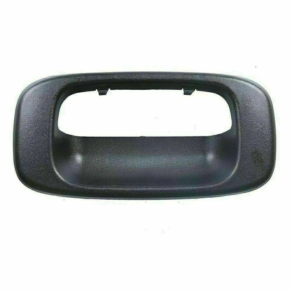 Tailgate Handle Bezel Cover Black For GMC SIERRA Chevy SILVERADO 1500 1999-2006