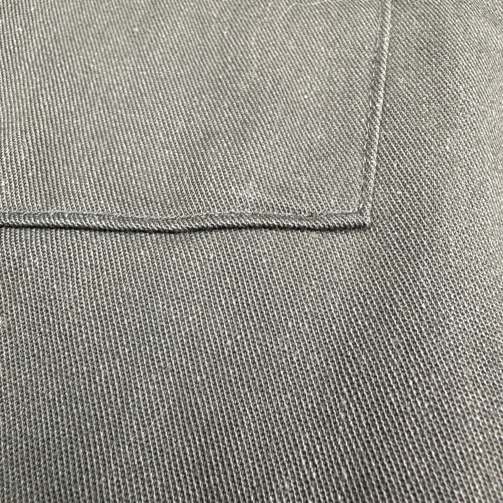 Vintage Military Utility Shirt Mens 17.5 Fits XL OG 507 Vietnam Era Dura Press