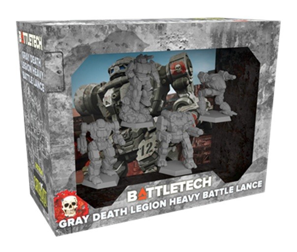 BattleTech: Miniature ForcePack - Gray Death Legion Heavy Battle Lance