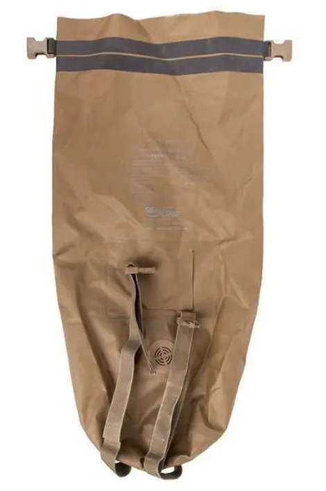 USMC SealLine Sleep System Waterproof Compression Sack used good USGI bag coyote