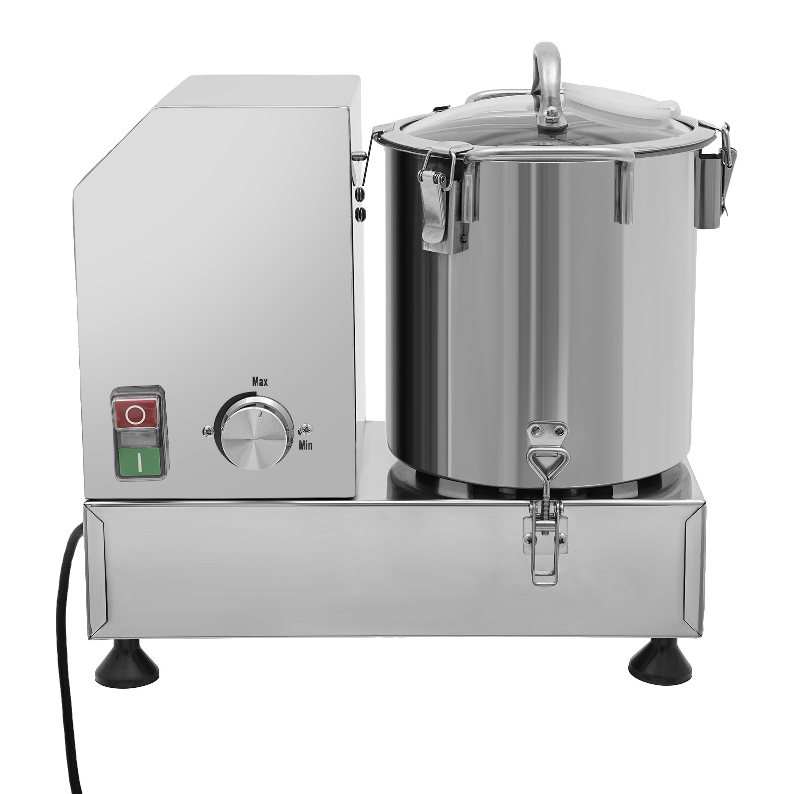 6L Commercial Food Processor 1200W Stainless Steel Vegetable Meat Chopper