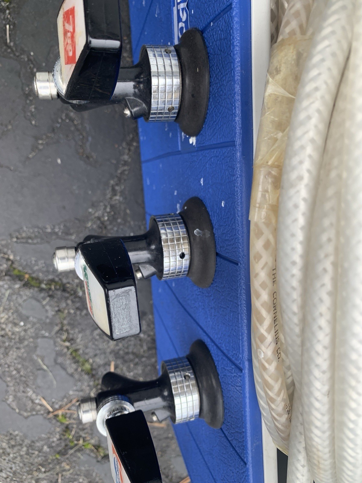 Jockey Box Coleman Cooler Pop w/ 3 Faucet Pepsi 7up Mountain Dew 5248-5286-5296