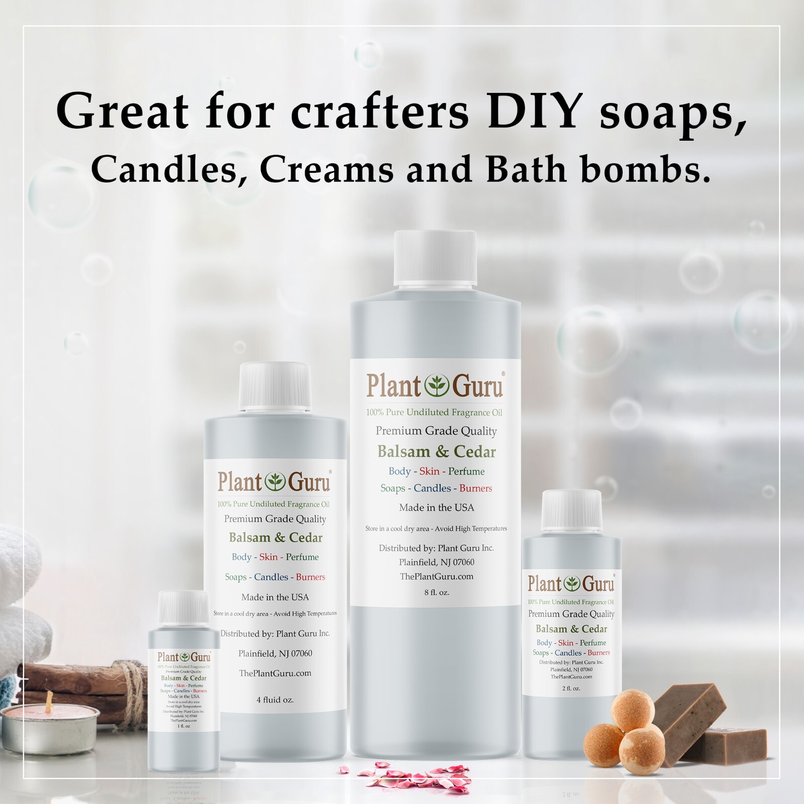 Balsam And Cedar Fragrance Oil For Candle, Soap Making, Diffuser and Burners