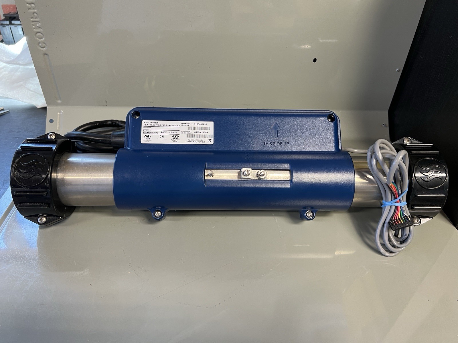 Spa Hot Tub Heater Gecko HEAT.WAV YJ-4-240-2-INC-IF-T-V3 4.0KW #0613-421009 NICE