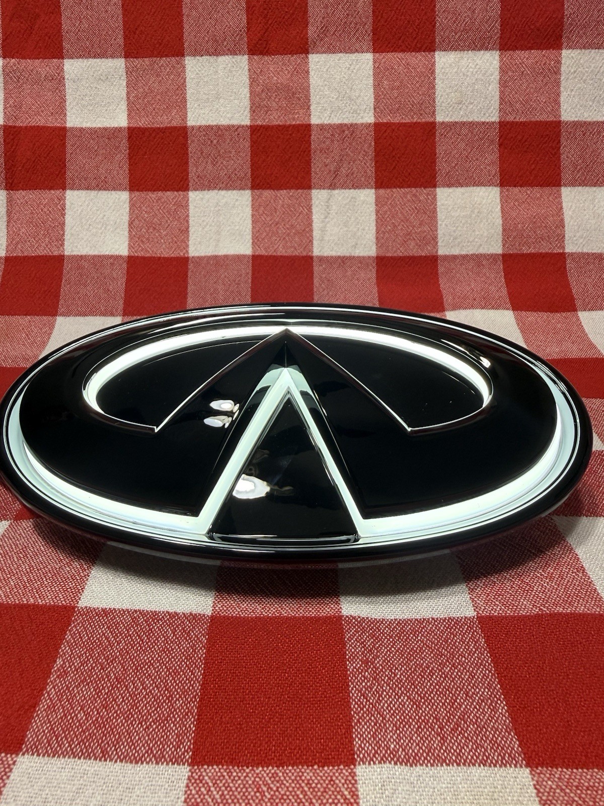 ✅2018-2024 INFINITI Q50 LED EMBLEM GLOSS BLACK ✅