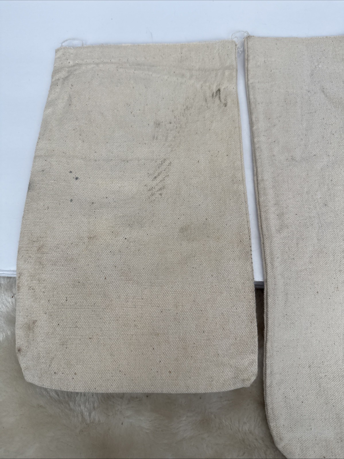 Canvas Shot Bag Lot Of 3 Allstar Winchester Lawrence Brand