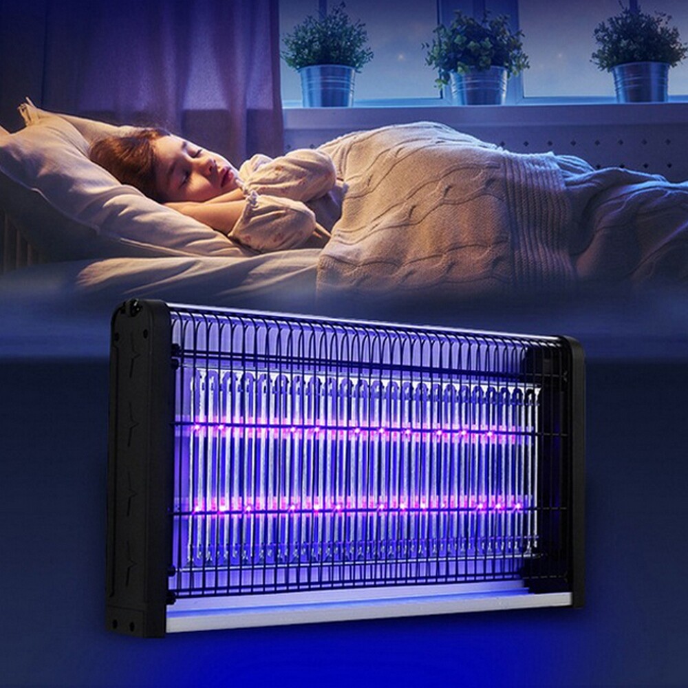 Large Mosquito Zapper Killer Fly Trap In/Outdoor Electronic Fly Lamp Commercial