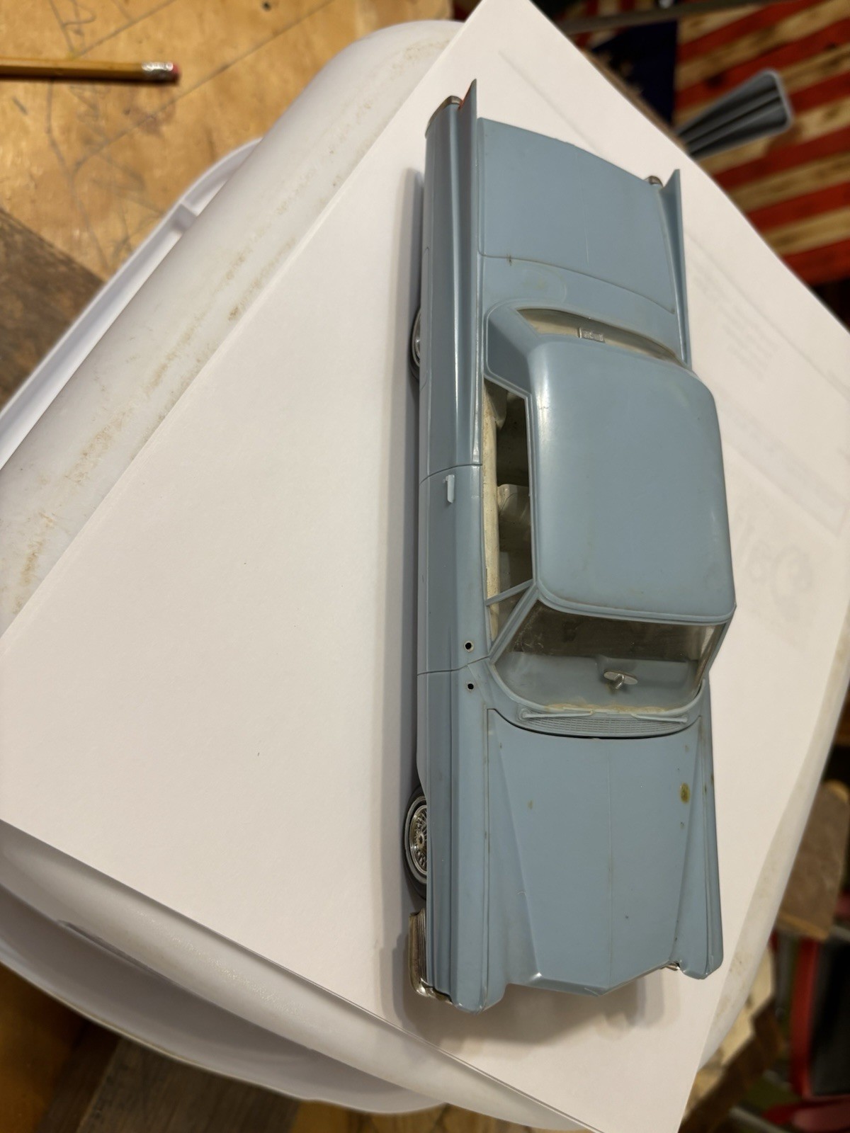 1/25 Scale Johan 1963 Cadillac Coupe De Ville