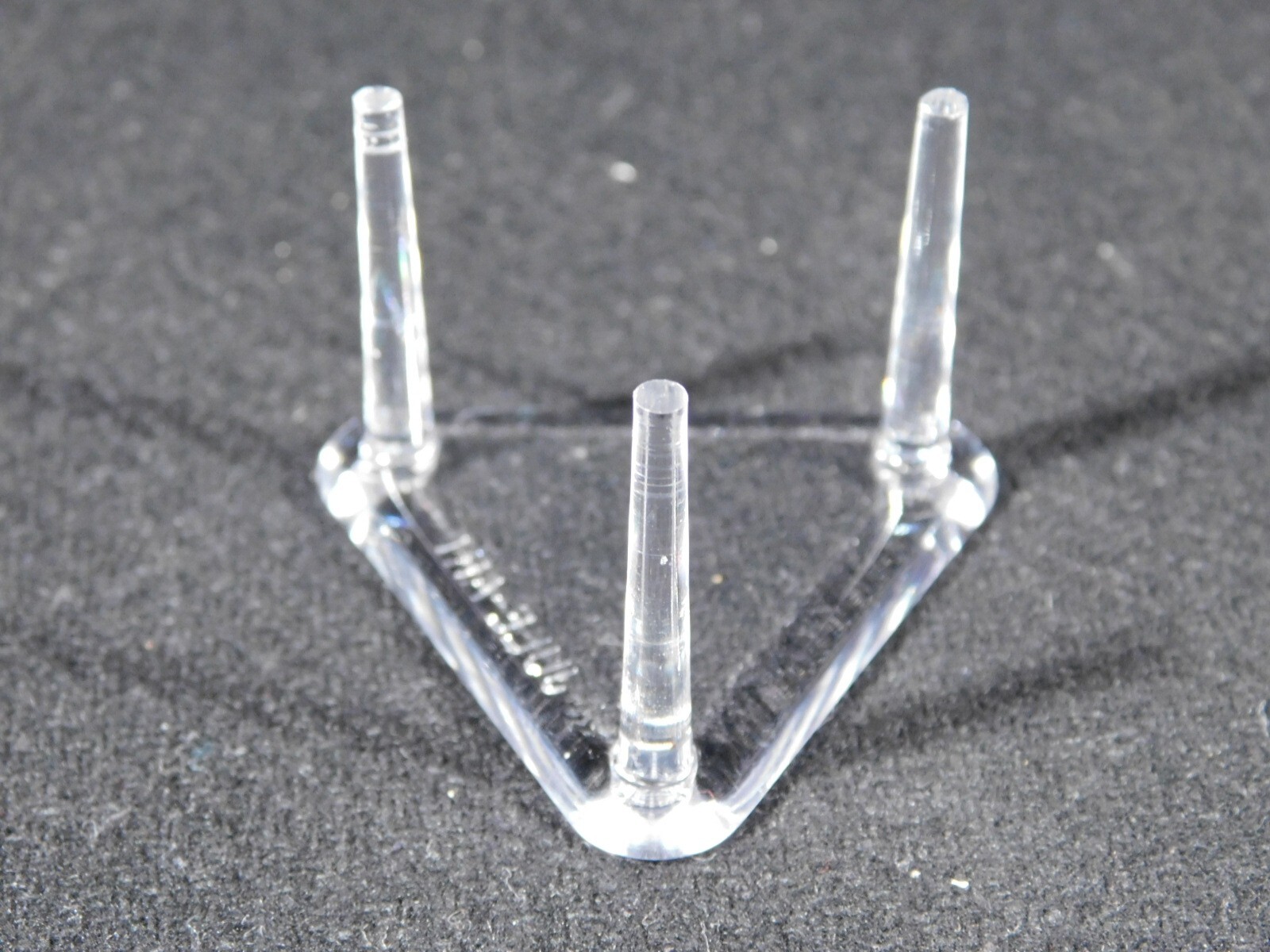 Display Stand Three Post Clear Lucite MINI Size