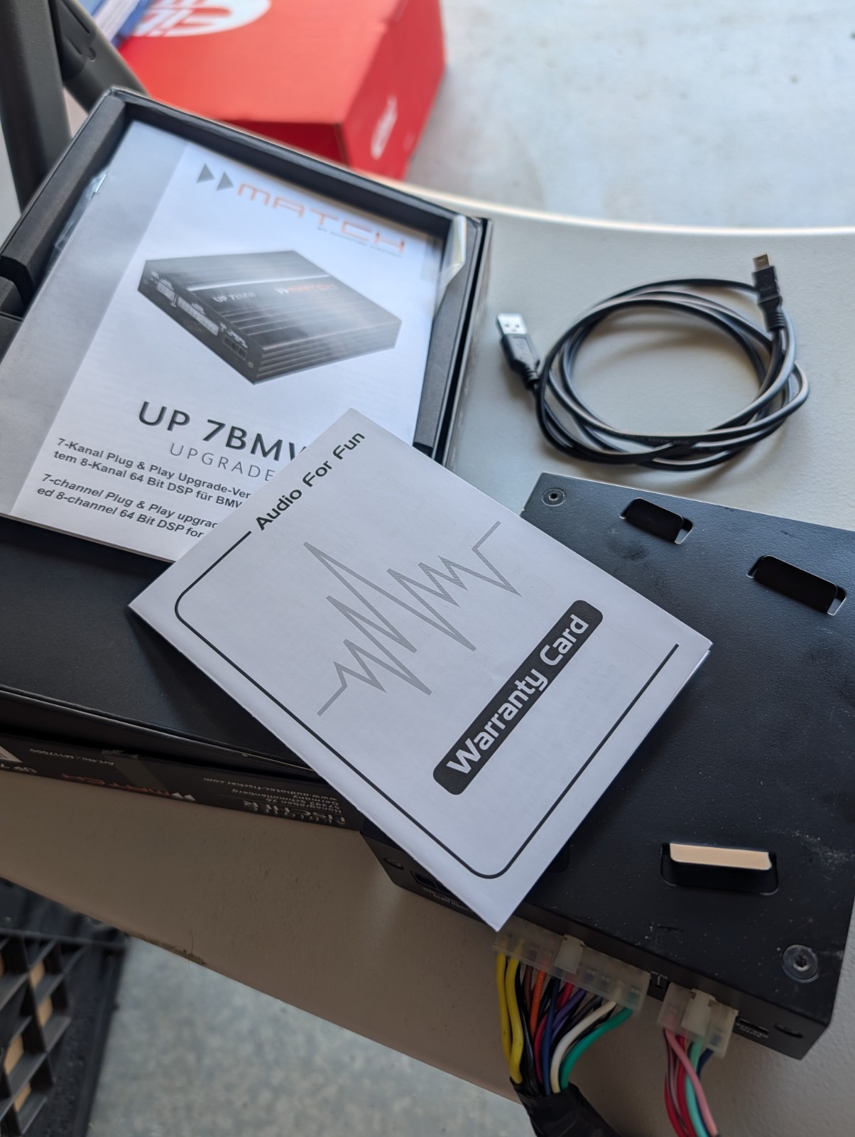 Audiotec Fischer MATCH UP 7BMW – Excellent Condition – Complete Original Set