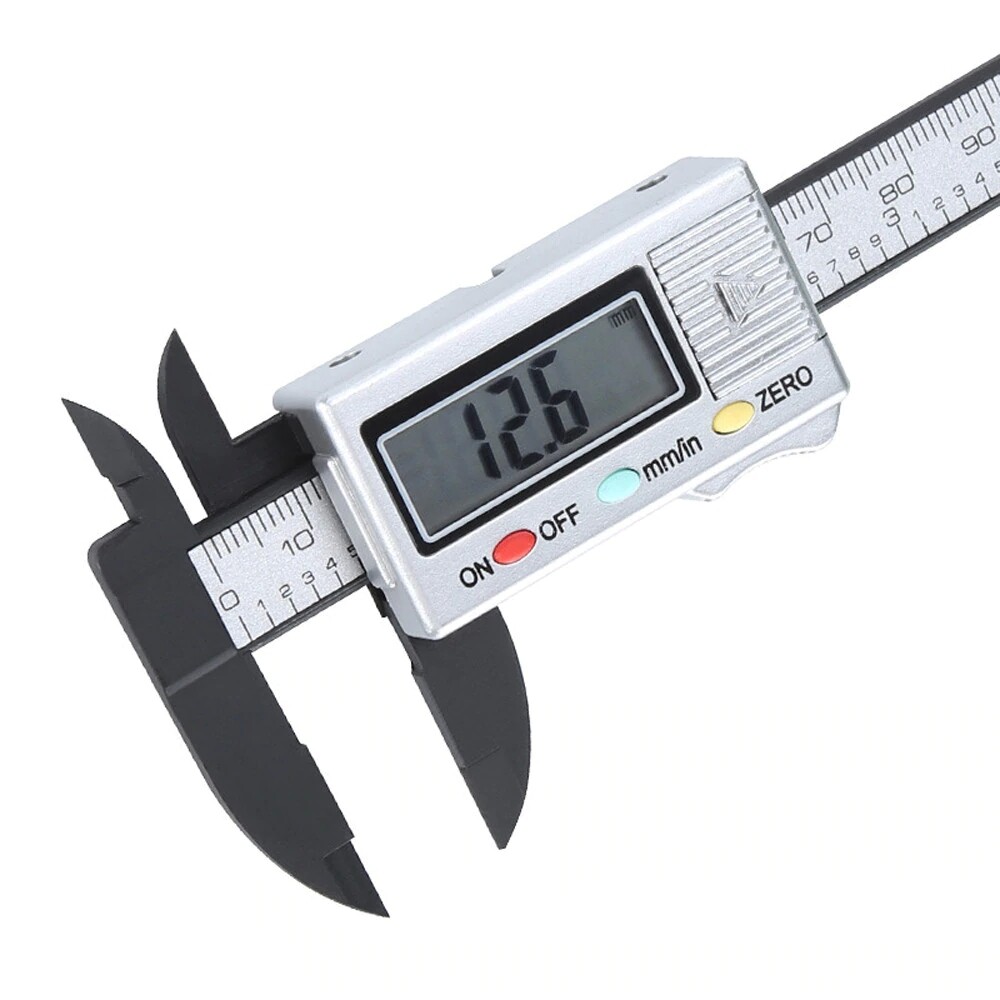4" Micrometer Digital Measuring Tool Caliper Vernier Gauge Metric 100mm 4-inch