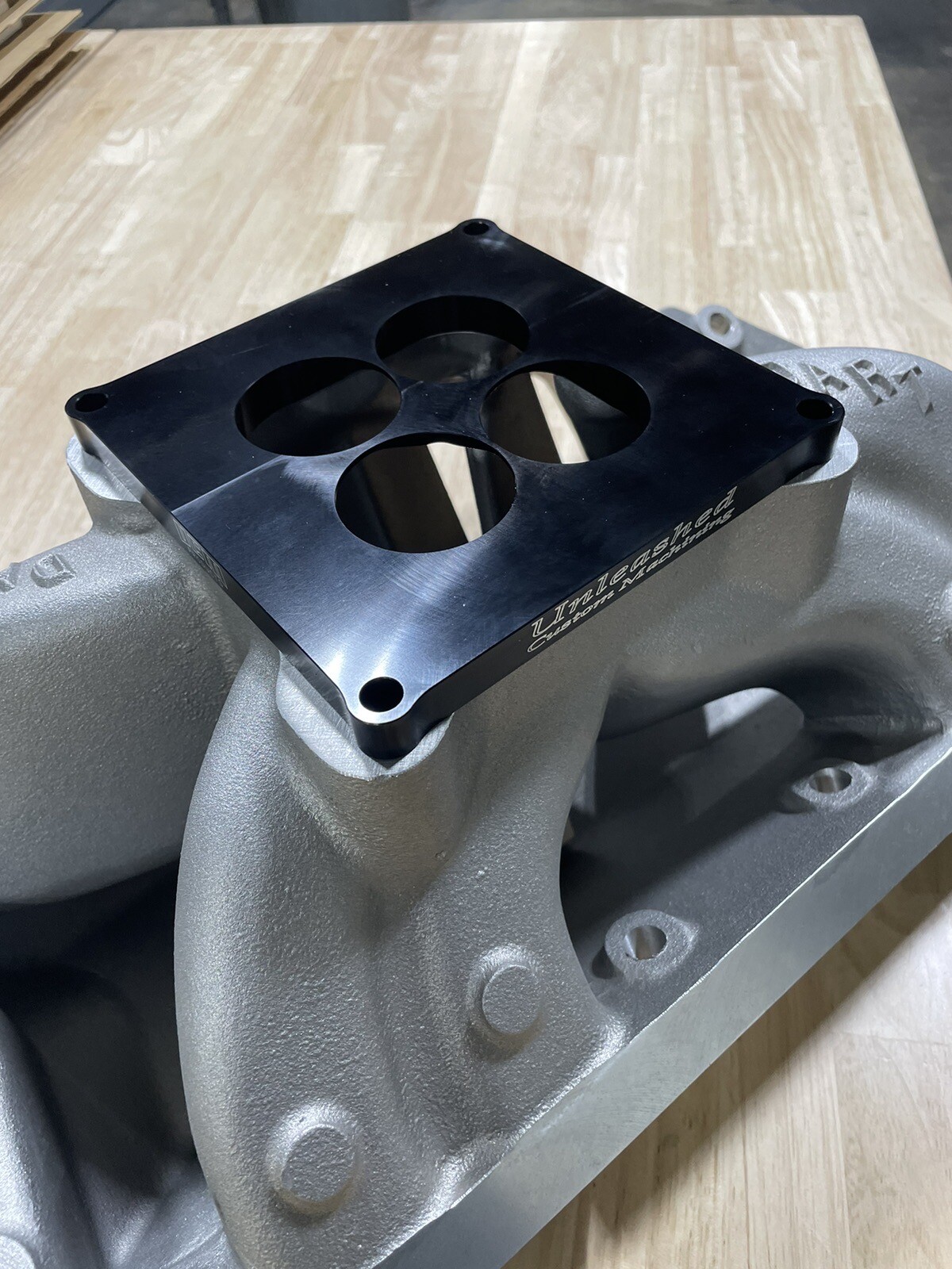 1/2” Blend 4500 Intake to 4150 Carburetor Adaptor Specific For Holley Ultra Xp