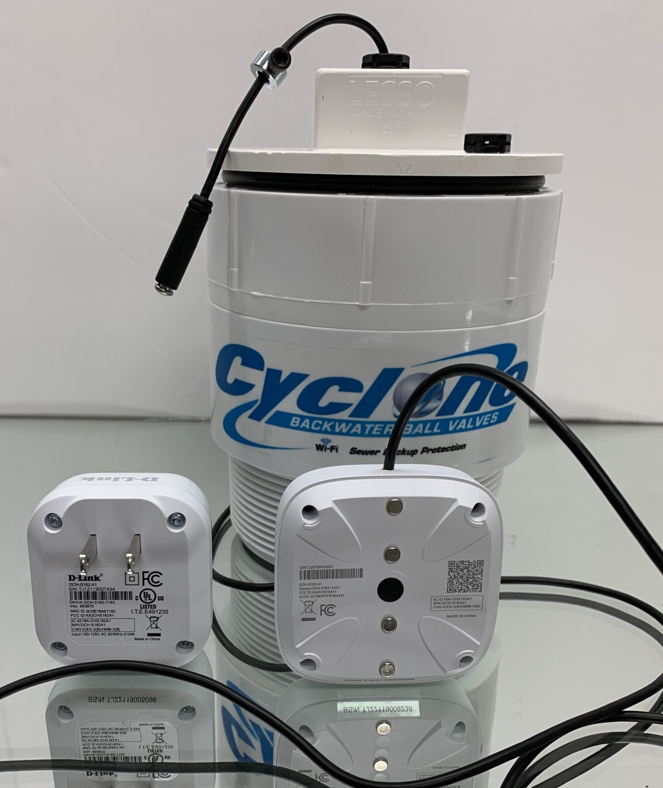 4" D-Link Cable Alarm Extension & Wi Fi Alarm