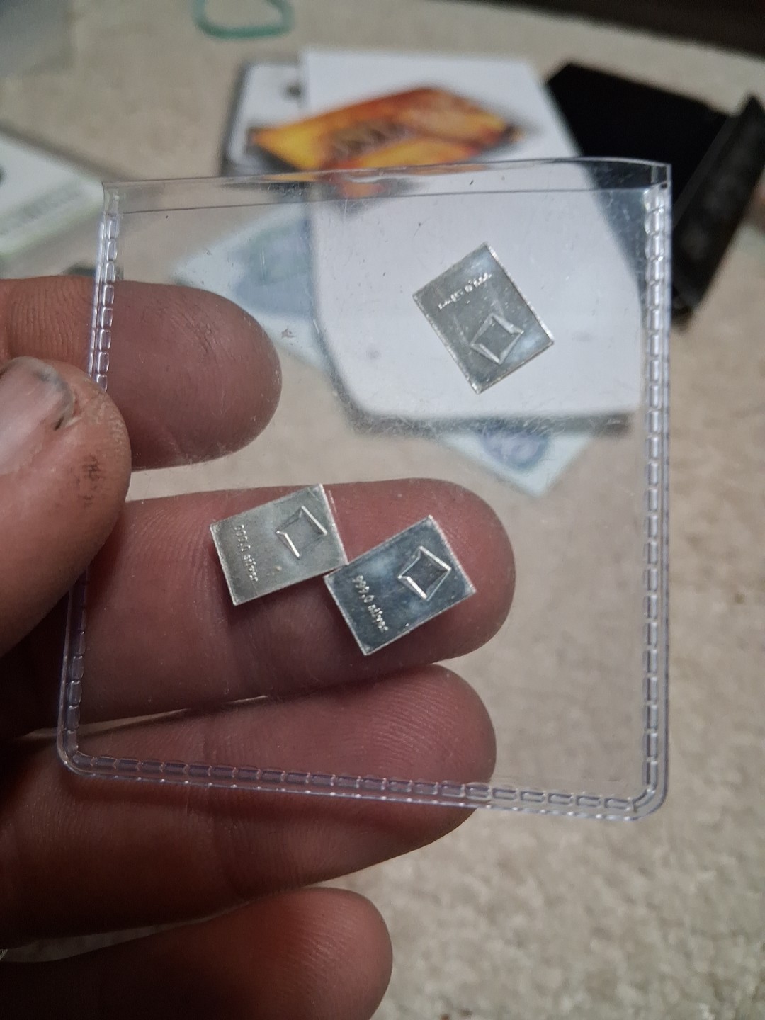 Valcambi 1 gram Silver Bar .999