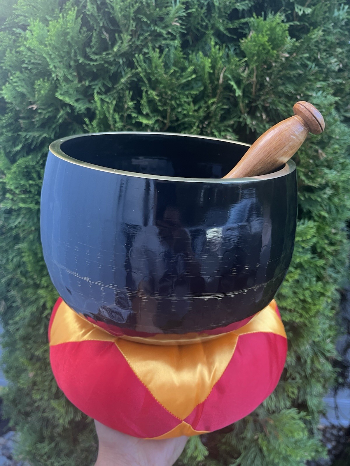 Beautiful Buddhist Japanese Yoga Temple Singing Bowl Bell 6 Inches