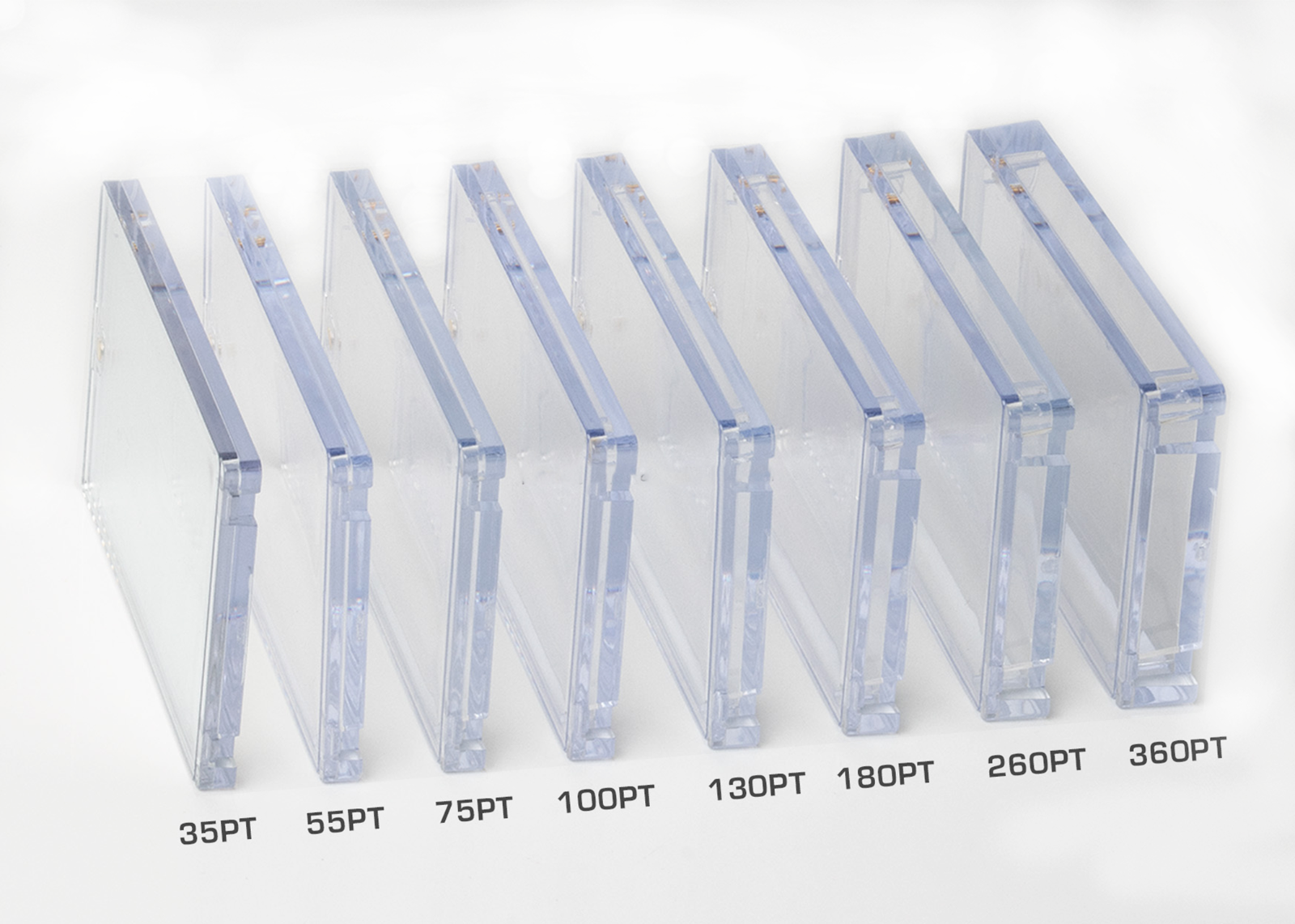 CF Magnetic Card Holder One Touch Case for Trading & Sports Cards All Pt. Sizes