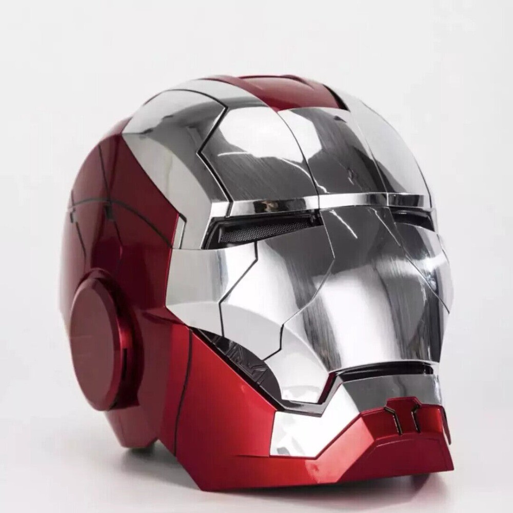 Autoking Iron Man Helmet MK5 1/1 Voice-controlled Mask Transform CosplayProp NEW