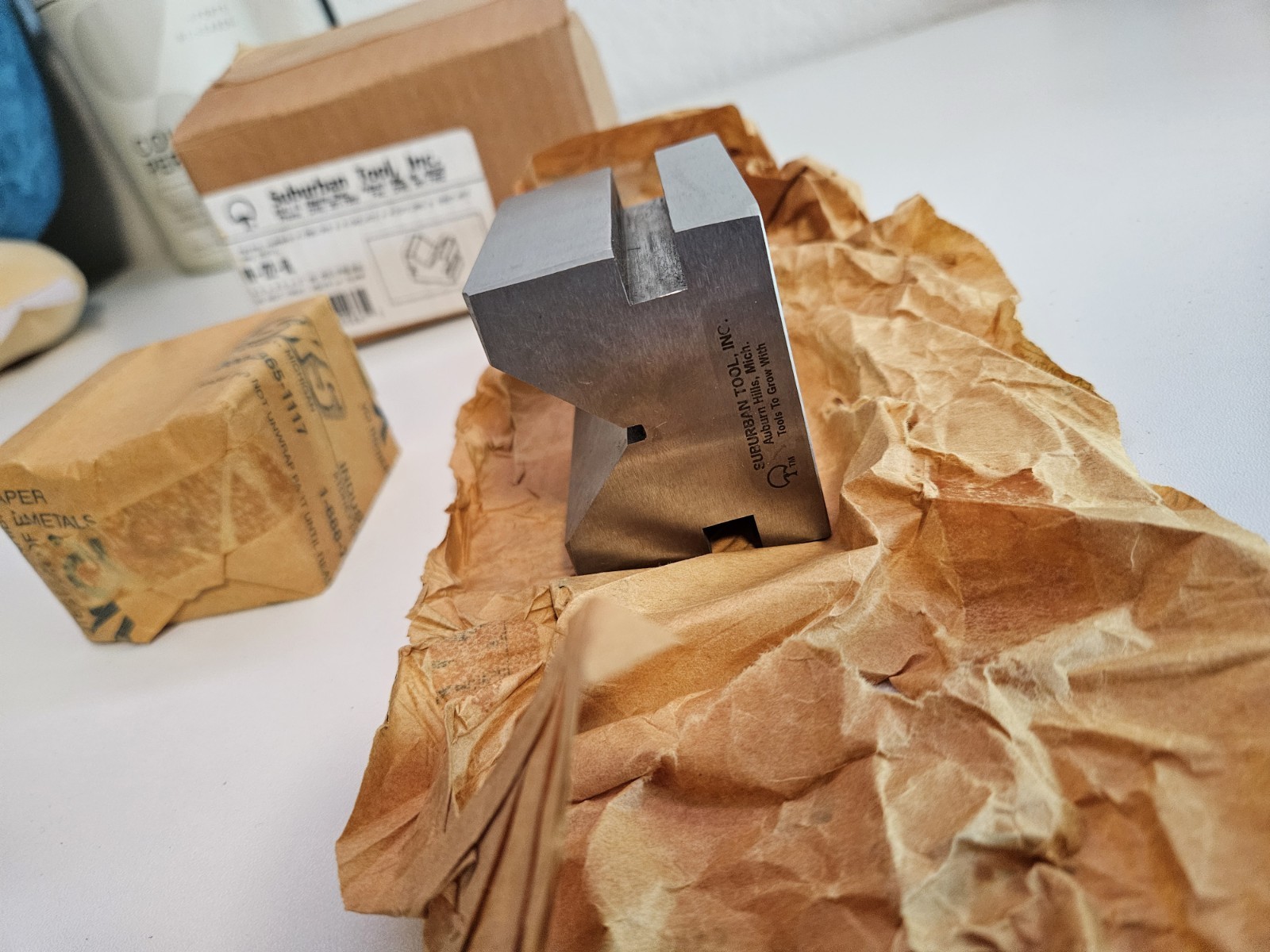 NEW Suburban Tool Precision V-Block Set VP-222-BL Machinist USA Made