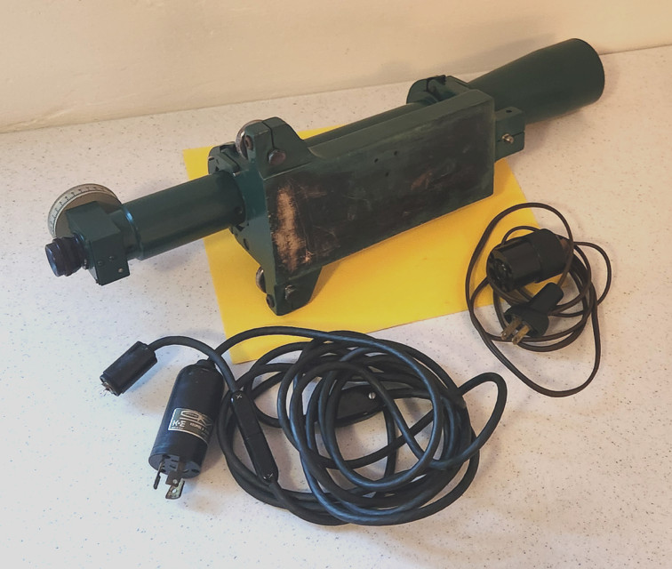 K&E Keuffel & Esser 71-4210 Autocollimator including lighting & manual. Tested