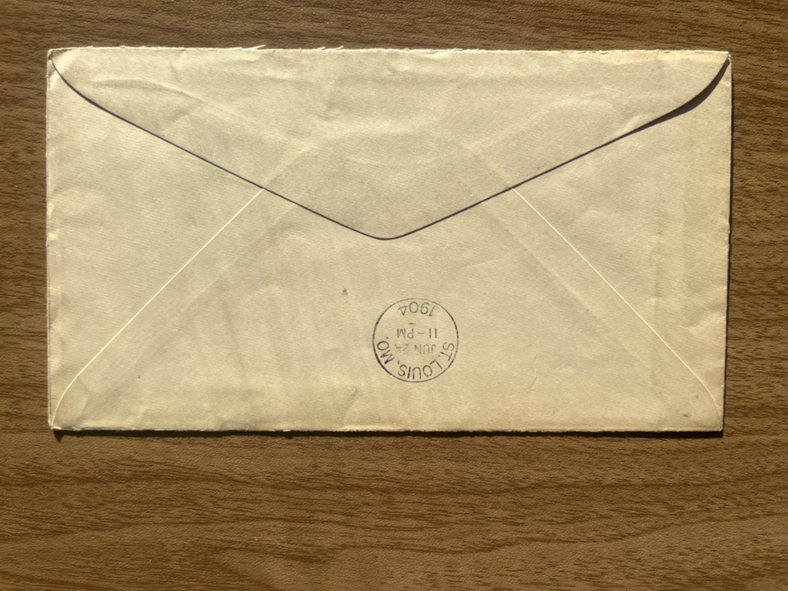 1904 USA Cover La Salle IL to St Louis MO 2c Washington Stamp Advertising Return