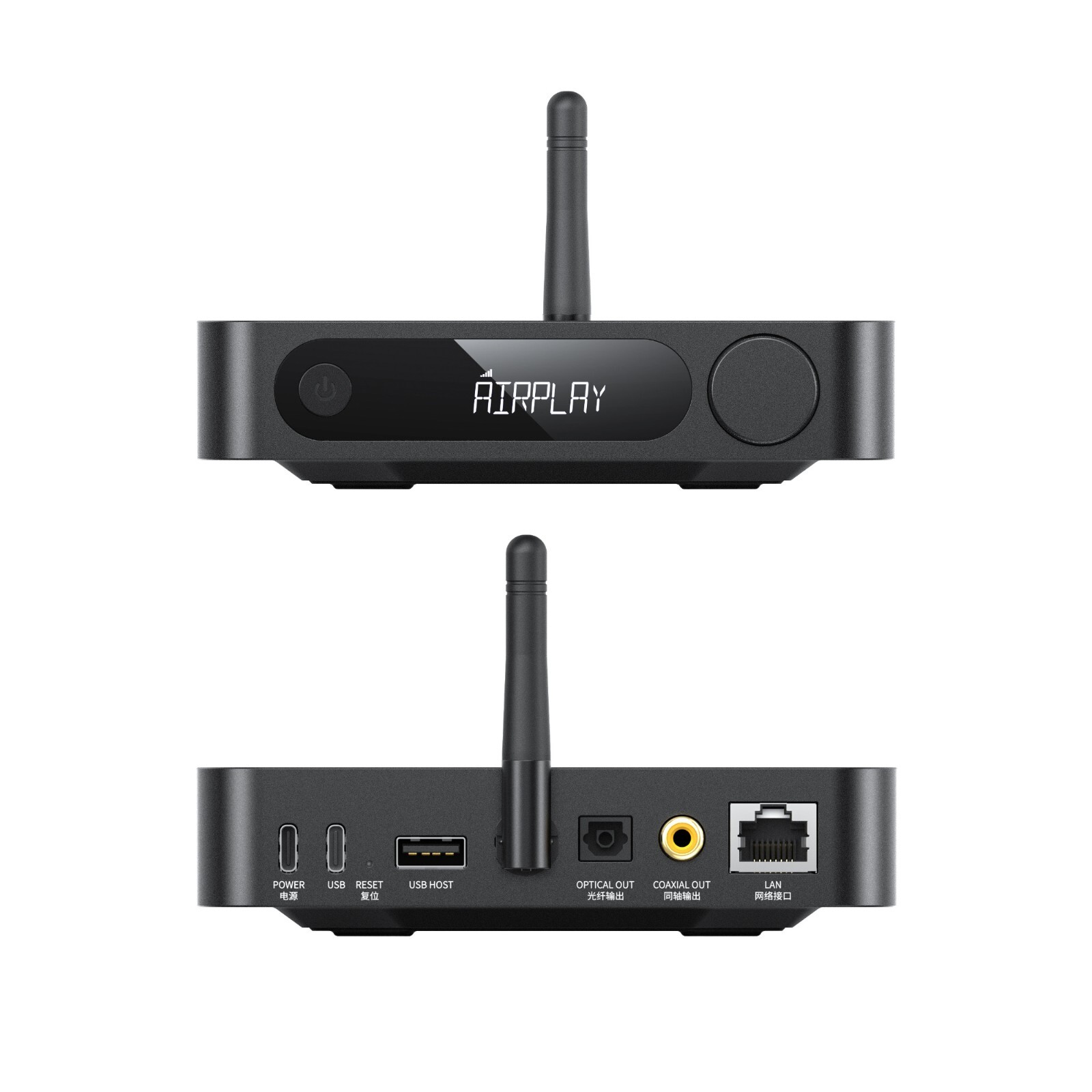 FiiO SR11 AirPlay Audio Streamer Receiver,WiFi Multiroom Streamer,Stream Hi-Res