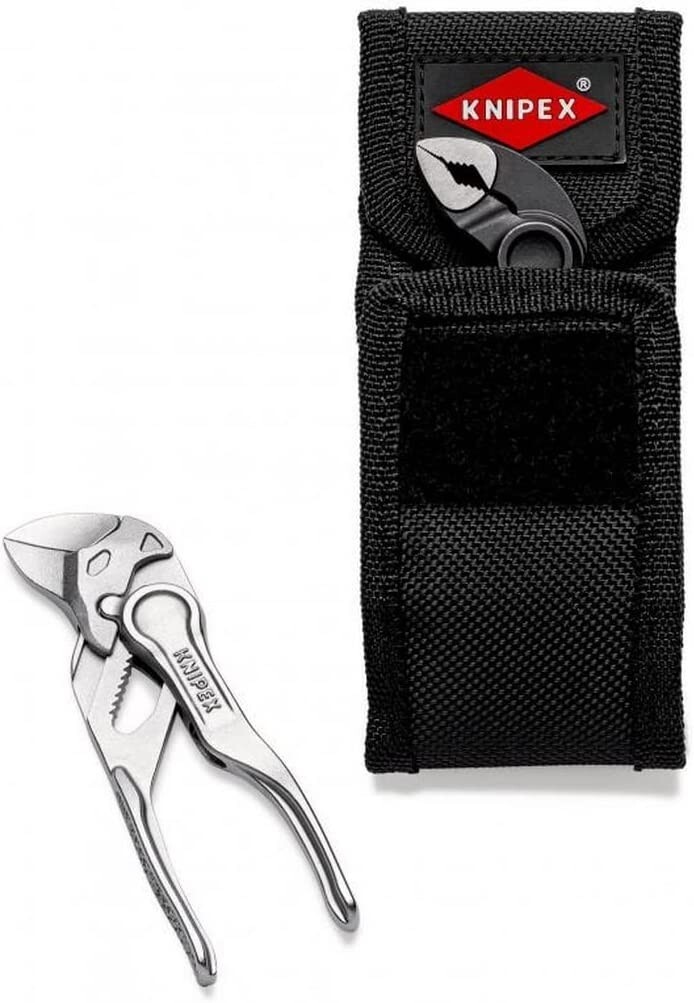 Knipex 4" 002072V04 XS Pliers 2 pcs set with Belt Pouch New