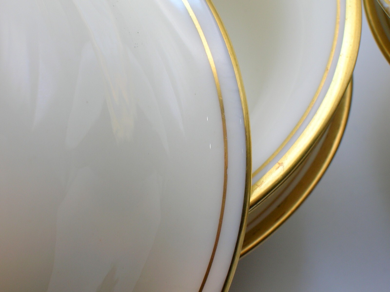 1 X LENOX BOULLION OR SOUP LINER 4 1/8" IN DIAMETER FOR SILVER HOLDER/MORE AVAIL