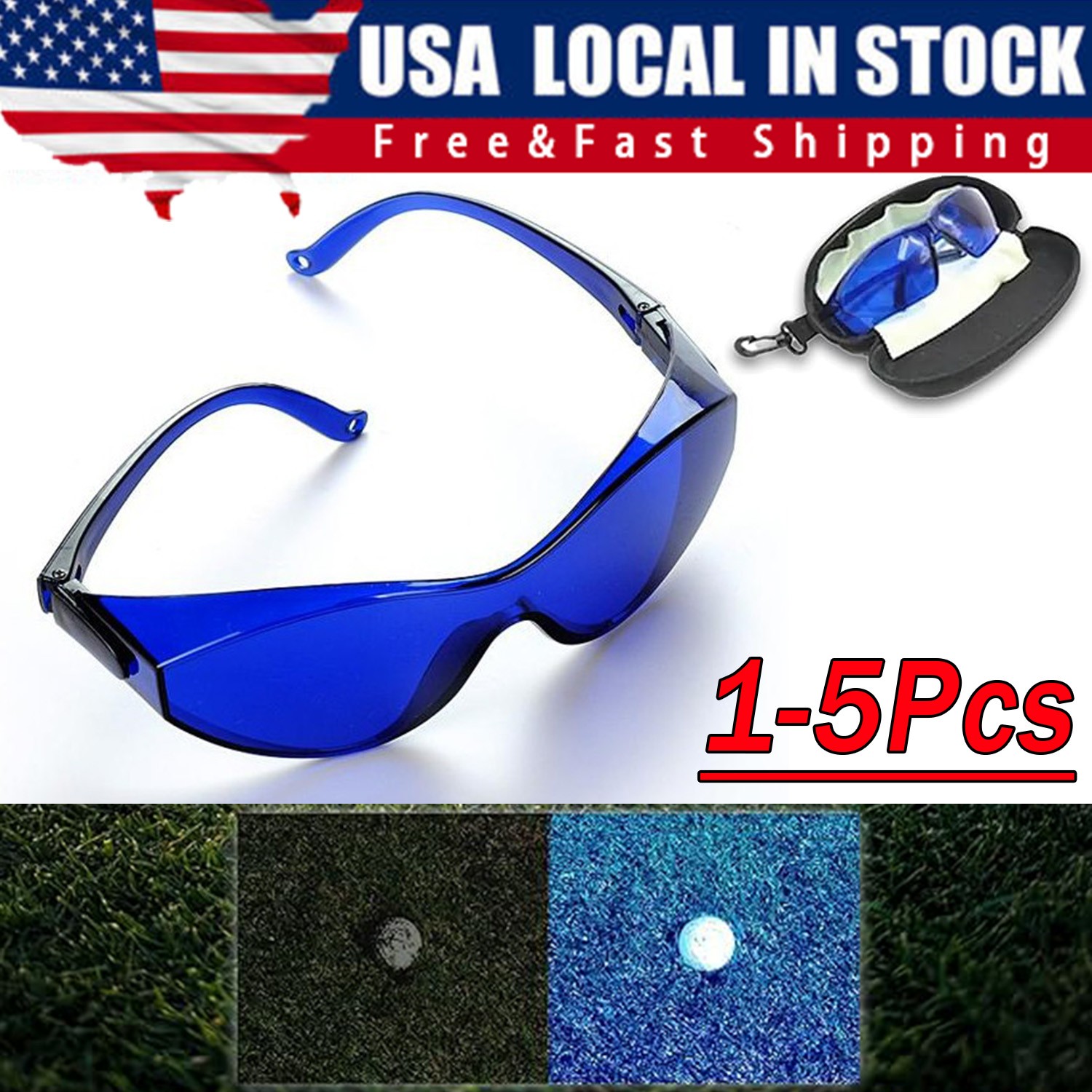 NEW Mushroom Finding & Antler Shed Hunting Blue Hunting Finder Glasses